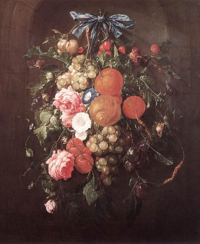 HEEM, Cornelis de Still-Life with Flowers wf Sweden oil painting art